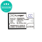 Батерия за Nokia 1208, 1110, 2310, 1200mAh, Li-ion, 3.7V, BL-5C, HQ