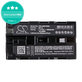 Батерия за Line 6 James Tyler Variax, Line 6 JTV Guitar, 2600mAh, Li-Ion, 7.4V, BA12, HQ