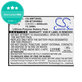 Батерия за Samsung Galaxy Tab Active 2 8.0, 4050mAh, Li-Pol, 3.8V, EB-BT365BBU, HQ