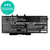 Батерия за Dell Latitude 14 5490, Latitude 14 5491, 8800mAh, Li-Ion, 7.6V, 00JWGP, HQ
