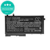 Батерия за Dell Latitude 5400, Inspiron 7591 2-in-1, 3500mAh, Li-Ion, 11.4V, XV8CJ, HQ