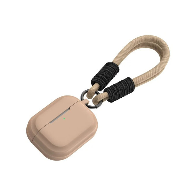 Силиконов калъф за AirPods Pro 2, Пясъчно бежово