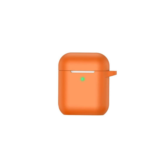 Силиконов калъф за AirPods 1 и 2, Orange