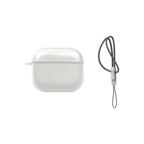 Силиконов калъф за AirPods 3, Прозрачен
