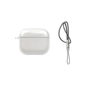 Силиконов калъф за AirPods 4, Прозрачен
