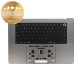 Горен корпус с клавиатура за MacBook Pro 16", A2780 (2023), с US клавиатура и батерия, Space Gray, 661-32189, Genuine Apple