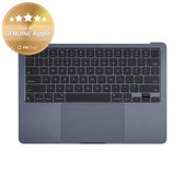 Горен корпус с клавиатура за MacBook Air 13", A3113 (2024), с US клавиатура и батерия, Midnight, 661-40230, Genuine Apple