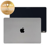 LCD дисплей за MacBook Air 15", A3114 (2024), с предно стъкло и капак, Space Gray, 661-40259, Genuine Apple