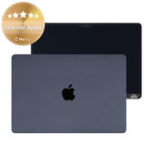 LCD дисплей за MacBook Air 15", A3114 (2024), с предно стъкло и капак, Midnight, 661-40262, Genuine Apple