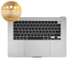 Горен корпус с клавиатура за MacBook Air 15", A3114 (2024), с US клавиатура и батерия, Space Gray, 661-40266, Genuine Apple