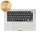 Горен корпус с клавиатура за MacBook Air 15", A3114 (2024), с US клавиатура и батерия, Silver, 661-40267, Genuine Apple