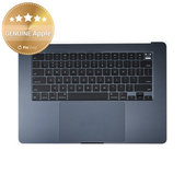 Горен корпус с клавиатура за MacBook Air 15", A3114 (2024), с US клавиатура и батерия, Midnight, 661-40269, Genuine Apple