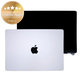 LCD дисплей за MacBook Pro 14", A3112, A3185 (2024), с предно стъкло и капак, Silver, 661-41792, Genuine Apple