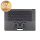 Горен корпус с клавиатура за MacBook Pro 16", A3403 (2024), с US клавиатура и батерия, Space Black, 661-42823, Genuine Apple