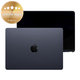 LCD дисплей за MacBook Air 15", A3241 (2025), с предно стъкло и капак, Midnight, 661-50131, Genuine Apple