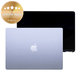 LCD дисплей за MacBook Air 15", A3241 (2025), с предно стъкло и капак, Sky Blue, 661-50132, Genuine Apple