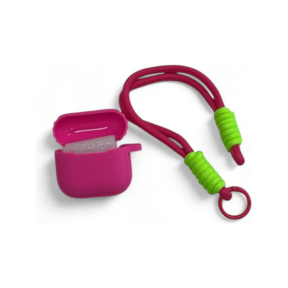 Силиконов калъф за AirPods 4, Light Pink