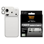 Протектор за обектив на задна камера Fender за iPhone 17 Pro, Сребристо, PanzerGlass