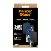 UWF 2-Way Privacy закалено стъкло с апликатор за Samsung Galaxy S26 Ultra, прозрачно, clear, PanzerGlass