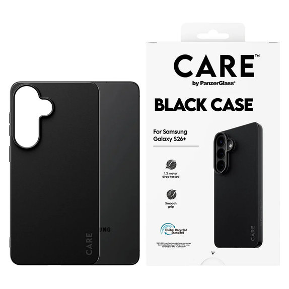 Калъф TPU за Samsung Galaxy S26+, Черно, PanzerGlass