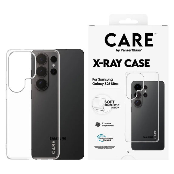 Калъф X-Ray за Samsung Galaxy S26 Ultra, Прозрачно, PanzerGlass