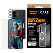 Bundle 3 в 1 Explorer за Samsung S26, PanzerGlass
