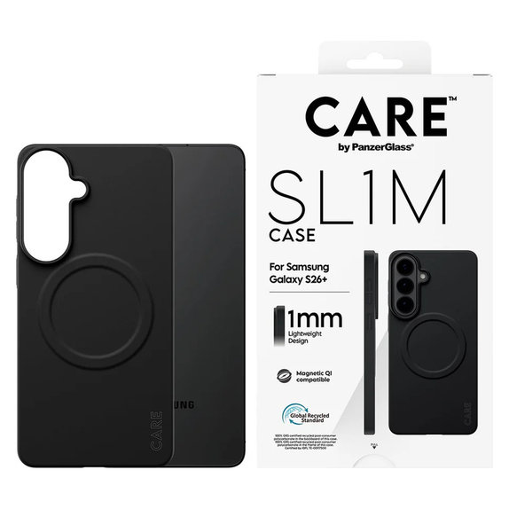 Калъф SL1M за Samsung Galaxy S26+, Черно, PanzerGlass