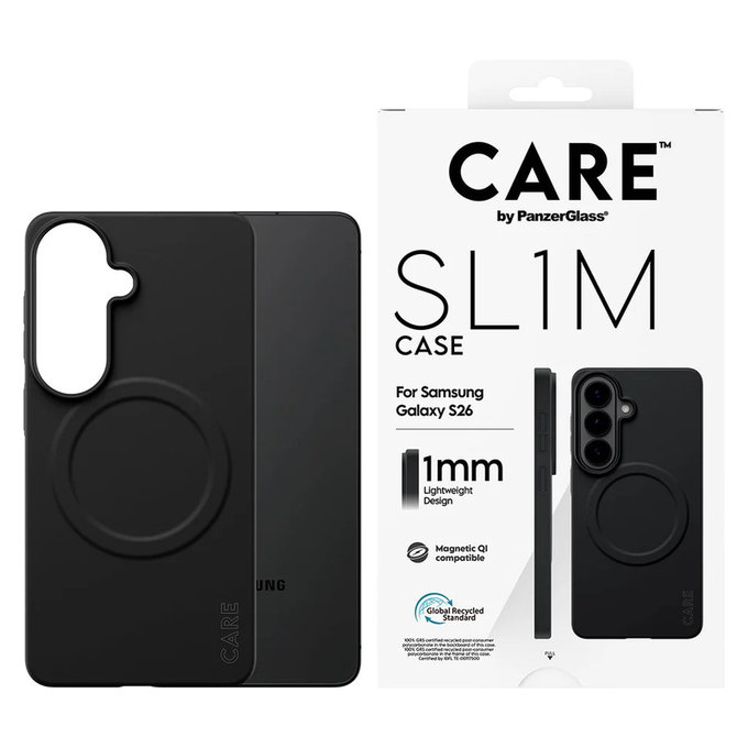 Калъф SL1M за Samsung Galaxy S26, Черно, PanzerGlass