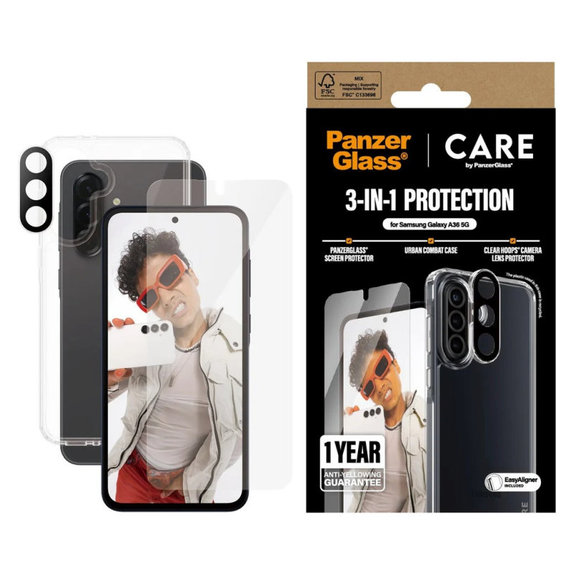 Bundle 3 в 1 за Samsung A36 5G, CARE