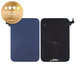 Стъкло на задния капак за iPhone 17 Pro Max, Dark Blue, Pulled A