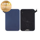 Стъкло на задния капак за iPhone 17 Pro Max, Dark Blue, Pulled A