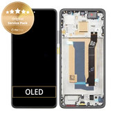 Дисплей за Xiaomi Poco X7 Pro, Тъчскрийн с рамка, Yellow, 56000100O1000, Genuine Service Pack
