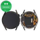 дисплей за Huawei Watch GT 3 46mm JPT-B19, тъчскрийн, рамка, черен, Black
