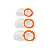 Резервни силиконови накрайници за AirPods 3 Pro, Мемори пяна, комплект (L, M, S), Бял