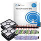 Комплект резервни части за Bissell Crosswave 17132, 2225N, 2582N, 3551N (1x въртяща се четка за килими, 1 чифт въртящи се четки за различни повърхности, 2x Филтър)