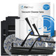 Комплект резервни части за Ecovacs Deebot X2 Omni (1x Основна четка, 2x Филтър, 2x Странична четка, 4x Моп кърпа, 2x Торба за прах)