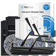 Комплект резервни части за Ecovacs Deebot X2 Omni (1x Основна четка, 2x Филтър, 2x Странична четка, 4x Моп кърпа, 2x Торба за прах)