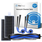 Комплект резервни части за Ecovacs Deebot X11 Pro, X11 (1x Основна четка, 2x Филтър, 2x Странична четка)