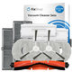 Комплект резервни части за Xiaomi Robot Vacuum H40 - Complete set (1x Основна четка, 2x Филтър, 2x Странична четка, 4x Моп кърпа, 2x Торба за прах)