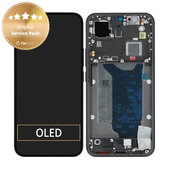 Дисплей за Xiaomi 15T Pro 5G, Black, Тъчскрийн с рамка, 5600040O12U00, Genuine Service Pack