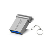 Метална USB флаш памет 64 GB, USB 3.0, сребриста