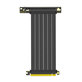 PCIe 4.0 x16 riser кабел за видеокарта, 20cm, черен