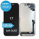 Дисплей Soft OLED 120Hz за iPhone 17, Тъчскрийн с рамка, DIAGNOSTIC
