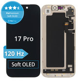 Дисплей Soft OLED 120Hz за iPhone 17 Pro, Тъчскрийн с рамка, DIAGNOSTIC