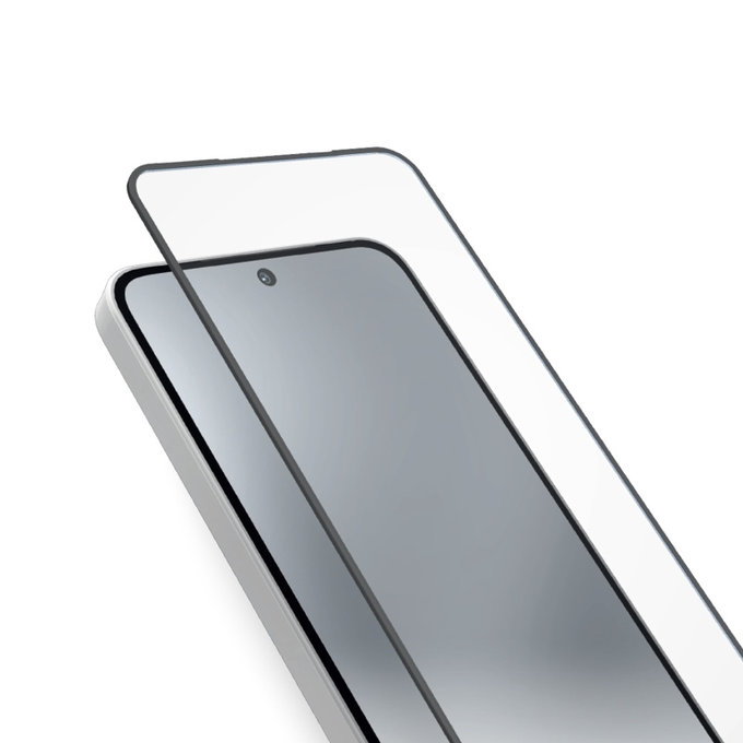 Закалено стъкло Full Cover за Samsung Galaxy A37, A36, A56, S24 FE, Черно, Black, SBS