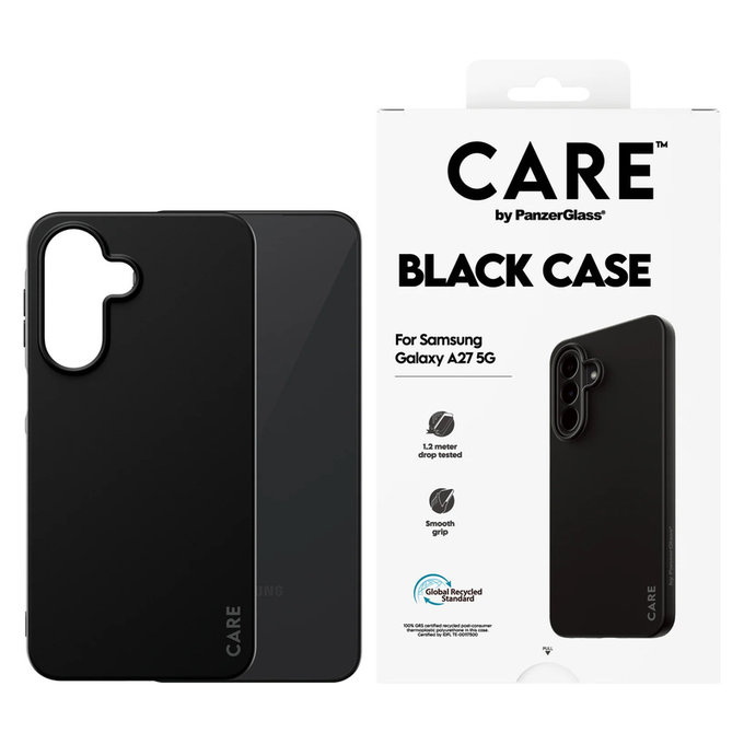 Калъф TPU за Samsung Galaxy A27, Черно, PanzerGlass