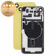 Стъкло на задния капак за iPhone 14 Plus, Yellow, Pulled A