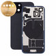 Стъкло на задния капак за iPhone 15, Black, Pulled A
