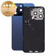 Стъкло на задния капак за iPhone 15 Pro Max, Blue Titanium, Pulled A