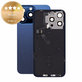Стъкло на задния капак за iPhone 15 Pro Max, Blue Titanium, Pulled A